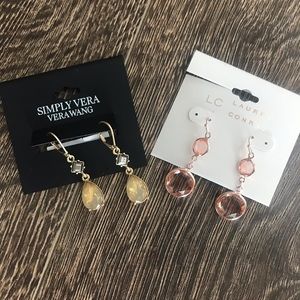 BOGO Vera Wang/Lauren Conrad Dangling Earrings